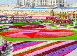 Du lịch DuBai – Lạc bước vào vườn hoa đẹp nhất thế giới
